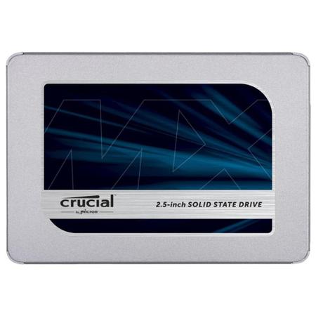 Imagem de SSD Crucial MX500, 1TB, SATA, Leitura 560MB/s, Gravação 510MB/s, 2.5" - CT1000MX500SSD1