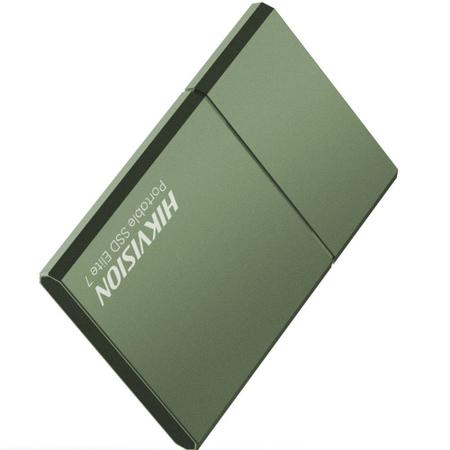 Imagem de SSD Externo Portátil Hikvision Elite 7 1TB USB 3.2 Verde HS-ESSD-Elite7 STD1000GB