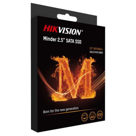 Imagem de SSD Hikvision 480GB SATA III 6GB/s 2.5 550MBs - Minder(S)/480G