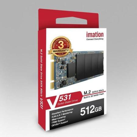 Imagem de Ssd imation m.2 sata iii - 2280 512gb v531