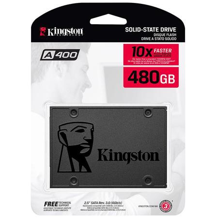 Imagem de Ssd Kingston A400 480gb - 500mb/s