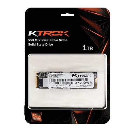 Imagem de SSD Ktrok M.2 2280 1TB PCI-e Nvme Solid State Drive