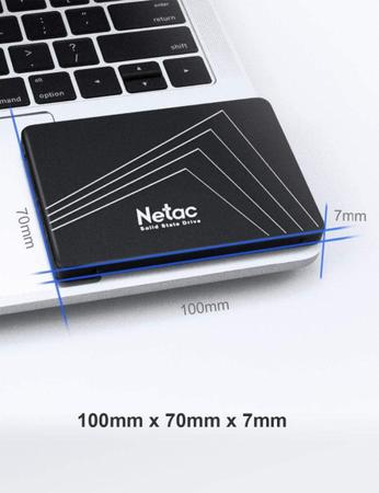 Imagem de SSD NETAC 240GB SATA 3 Memoria Para Notebook, PC e Consoles