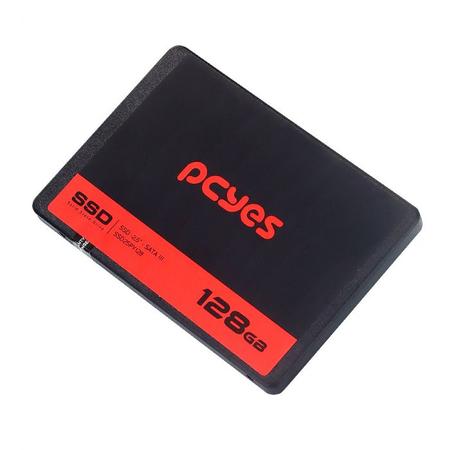 Imagem de Ssd Pcyes Py128 128Gb Sata Iii 2,5 Leitura 550Mb/S Escrita 400Mb/S - Ssd25py128