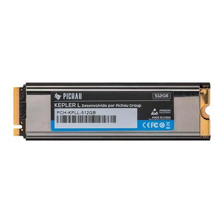 Imagem de SSD Pichau Kepler L, 512GB, M.2 PCIE 3.0, DRAM, Leitura 3200MB/S, Gravacao 2000MB/S, PCH-KPLL-512