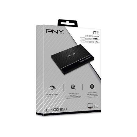 Imagem de SSD PNY 1TB 2.5" Sata III CS900 - SSD7CS900-1TB-RB