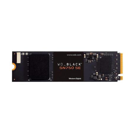 Imagem de SSD WD Black SN750 SE 500GB, M.2, NVMe, PCIe Gen4, Leitura 3600MB/s Gravação 2000MB/s - WDS500G1B0E