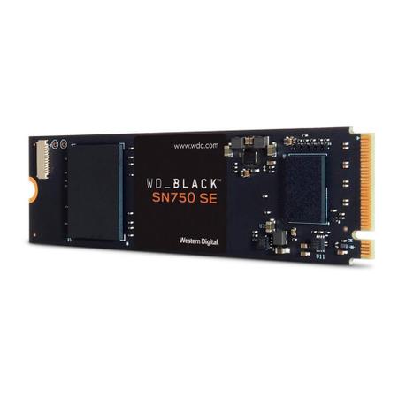 Imagem de SSD WD Black SN750 SE 500GB, M.2, NVMe, PCIe Gen4, Leitura 3600MB/s Gravação 2000MB/s - WDS500G1B0E
