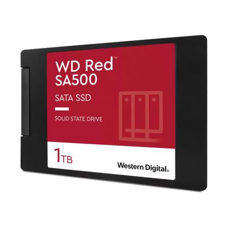 Imagem de SSD Western Digital 1TB SATA III Red NAS SA500 2,5" - WDS100T1R0A