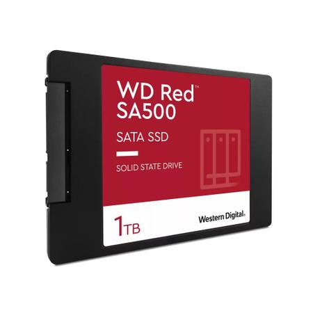 Imagem de SSD Western Digital 1TB SATA III Red NAS SA500 2,5" - WDS100T1R0A