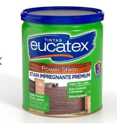 Imagem de Stain Power 1/4 Eucatex Lata 900ml - Natural