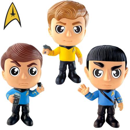 Imagem de Star Trek 6 Bonecos Coleção Fandom Box Lider Brinquedos