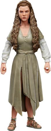 Imagem de STAR WARS Boneca The Black Series, Figura 15 cm - Princess Leia (Ewok Village) - F4352 - Hasbro, Marrom