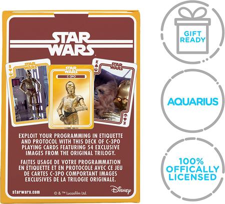 Star Wars Baralho Oficial Licenciado - Shoptoys Brinquedos e