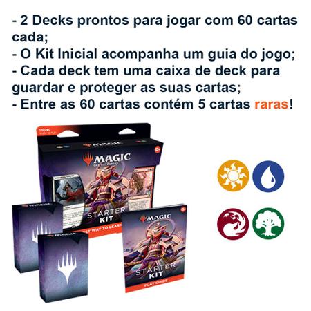 Magic The Gathering - Kit Inicial 2022, 2 decks prontos para jogar