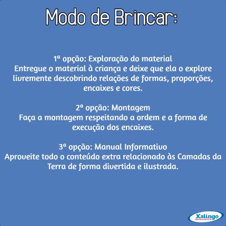 Quebra cabeça expressões 25 peças em madeira - Xalingo - Papelaria Kobrasol  Online Delivery