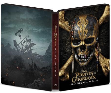 Imagem de Steelbook Blu-Ray 3d Piratas do Caribe A Vingança de Salazar