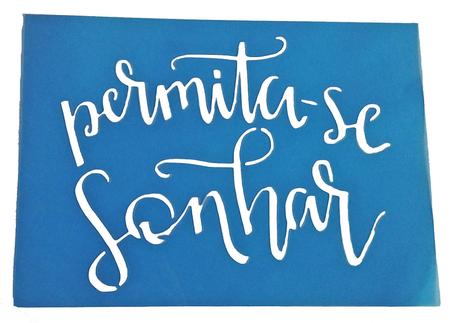 Imagem de Stencil Frases Pano De Prato Pintura Vazado 10 Pcs 20x14cm