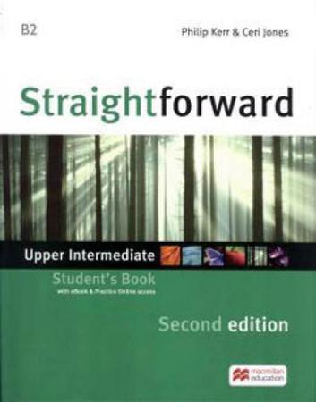Straightforward Upper Intermediate Student Book And Ebook Pack.