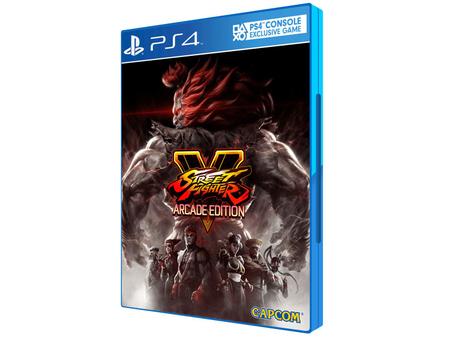 Street Fighter V Arcade Edition para PS4 - Capcom - Jogos de Luta -  Magazine Luiza