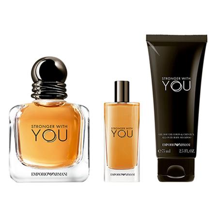 Stronger with You He Giorgio Armani Kit Perfume Masculino EDT
