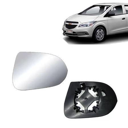 Subconjunto Espelho Vidro Retrovisor Lente Base Chevrolet GM Onix Prisma 2013 2014 2015 2016 2017 2018 2019 - Blawer Imagem de Subconjunto Espelho Vidro Retrovisor Lente Base Chevrolet GM Onix Prisma 2013 2014 2015 2016 2017 2018 2019