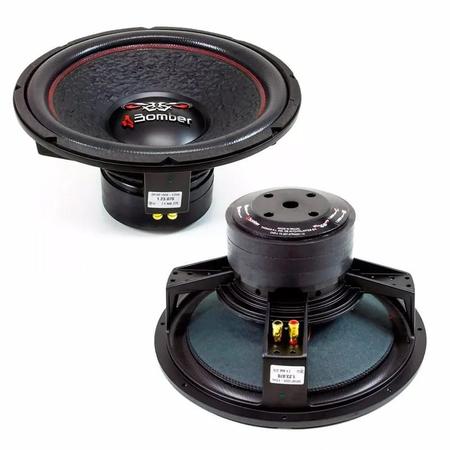 Subwoofer Bomber Bicho Papão 15 pol 1200W 4+4 OHMS - Subwoofer