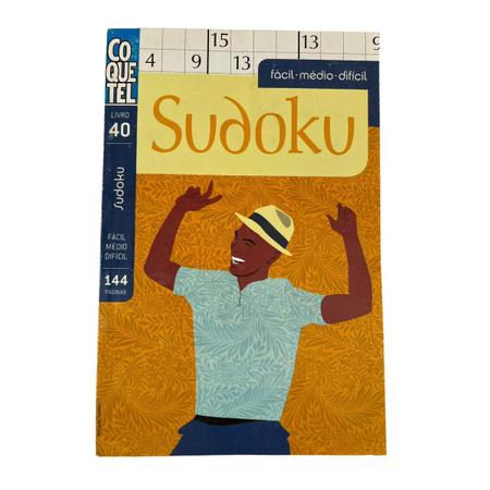 Revista Coquetel - Sudoku Fácil, Médio e Difícil - 200 Jogos - Outros  Livros - Magazine Luiza