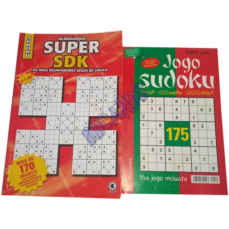 SUDOKU - ED 2 - NIVEL FÁCIL MÉDIO COQUETEL PASSATEMPO Vitrola PASSATEMPO  PASSATEMPO