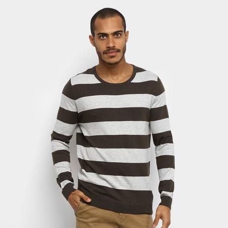 Su ter Tric Hering Listrado Masculino Su ter Masculino