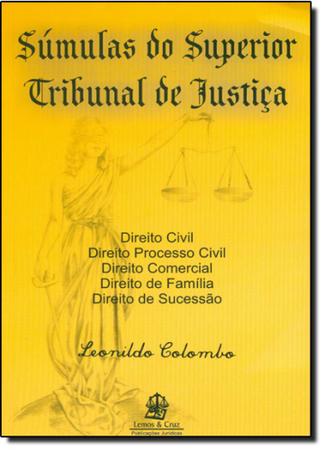 Imagem de Súmulas do Superior Tribunal de Justiça - Lemos & Cruz