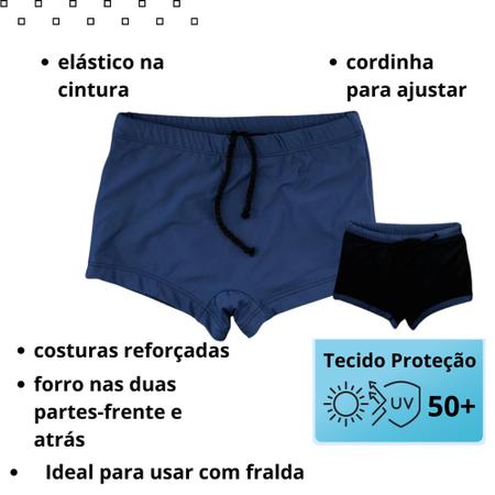 Imagem de Sunga boxer infantil