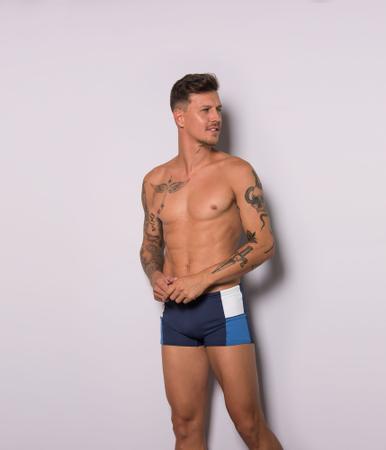Sunga Boxer Lisa - Cor de Cacau Imagem de Sunga Boxer Lisa