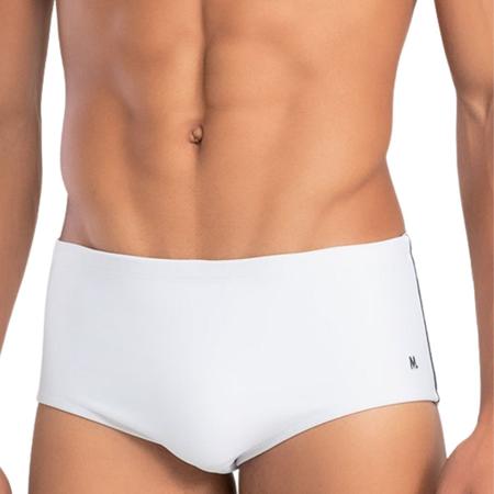 Sunga Sungão Lisa Slip Mash Básica Moda Praia Verão Adulto Masculina Com Vivo Lateral Imagem de Sunga Sungão Lisa Slip Mash Básica Moda Praia Verão Adulto Masculina Com Vivo Lateral