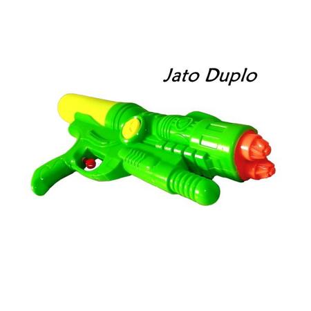 Imagem de Super Arminha de Água Pistola Lançador de Água Jato Duplo - Kit C/ 3