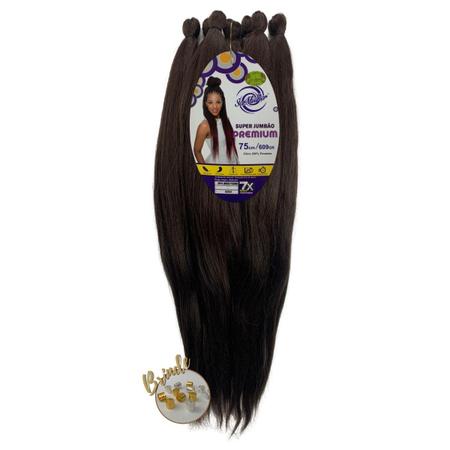 Super Jumbão Original Ser Muamas 65 cm Para Tranças Box Braids Boxeadora  Cabelo Sintético Twist Nagô - Ser Mulher - Mega Hair - Magazine Luiza