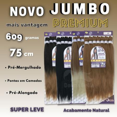 SUPER JUMBO PREMIUM 609G – Fibra Sintética – Ser Mulher – Seu
