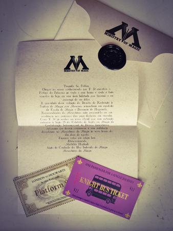 Kit Convocação Harry Potter - Com Carta Personalizada, Mapa do Maroto, Lista  de Feitiços e mais! - Escorrega o Preço