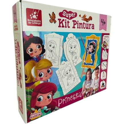 Super Kit Pintura Pintando o Sete em Madeira 2709 - Brincadeira de Criança  - DoRéMi Brinquedos: As melhores marcas em brinquedos e artigos recretativos