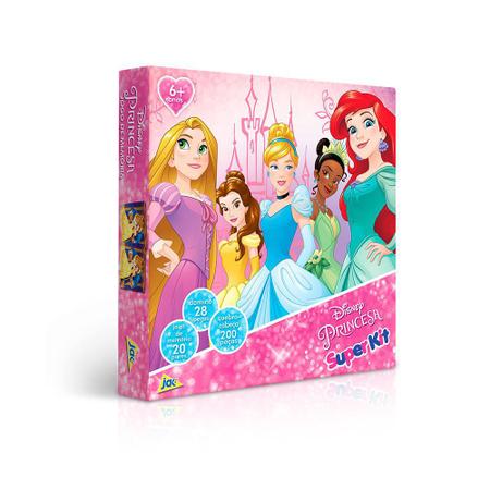 Princesas - Super Kit - 3 jogos em 1 - Toyster Brinquedos 