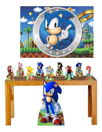 Display Sonic Shadow Filme , Totem Enfeite de Aniversario