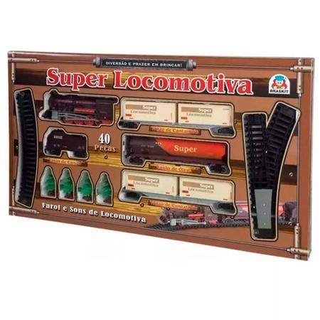 Super locomotiva - BRASKIT Imagem de Super locomotiva