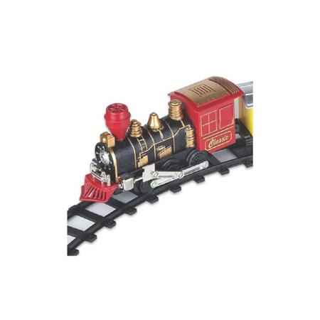 Trem de Brinquedo Super Locomotiva Expresso 14 Peças Braskit - GAMES &  ELETRONICOS