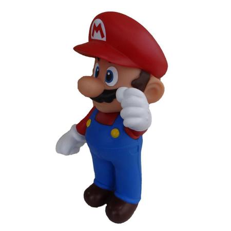 10 PCS Super Mario Luigi Yoshi Toad Princesa Wario DK Goomba Mario Luigi  Fire - Super Size Figure Collection - Colecionáveis - Magazine Luiza