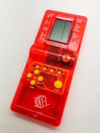 Console Mini Game Antigo Retro 9999 Jogos - Vermelho