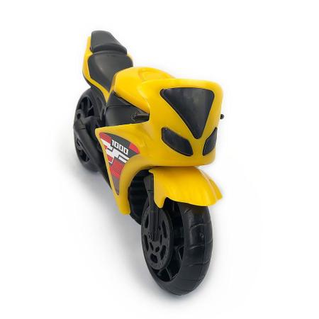 Super Moto Sport 360 Amarela - Bs Toys - nivalmix