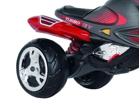 Moto Elétrica Infantil Super Moto GT2 Turbo Vermelha 12V - B