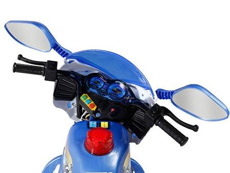 Moto Polícia Touring Elétrica Infantil Motorizado 12V - 998548 - Tapuz -  Real Brinquedos