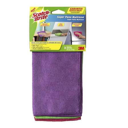 Imagem de Super Pano Multiuso SCOTCH-BRITE 3 Unidades 3M