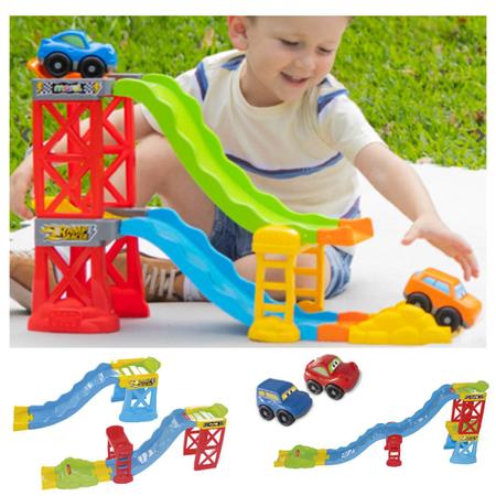 Brinquedo Didático Infantil Ramp Racer Pista C/Carrinhos-Doce Lar